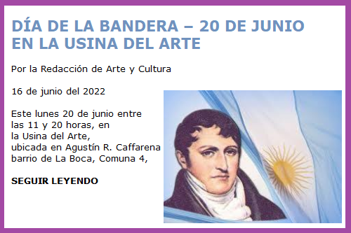 20 DE JUNIO USINA